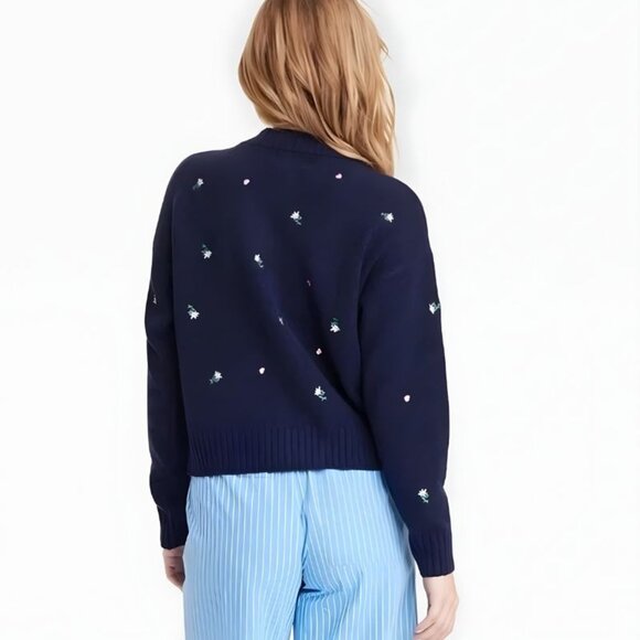 Universal Thread Embroidered Button-Front Cardigan – Navy S (NWT) - WST-100039 - Picture 2 of 5